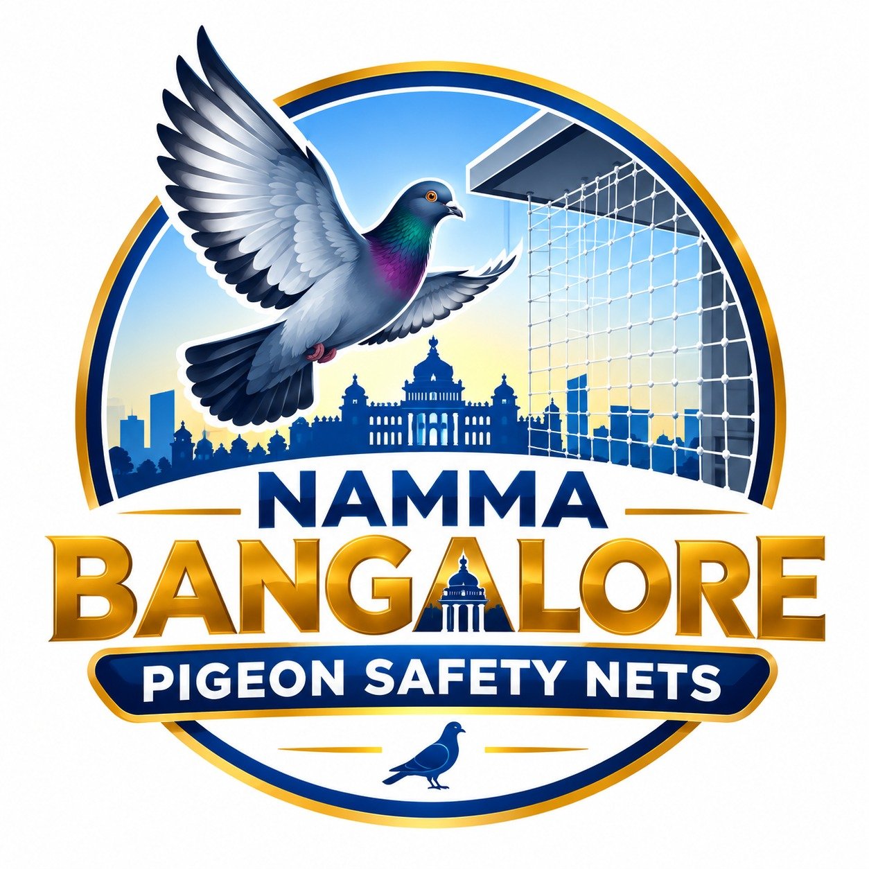 Namma Bangalore Pigeon Safety Nets Logo